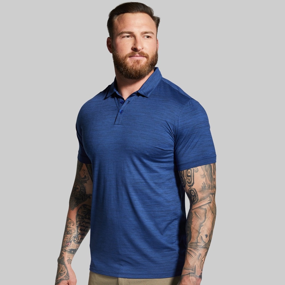 Born Primitive Men's Blue Polo Shirt